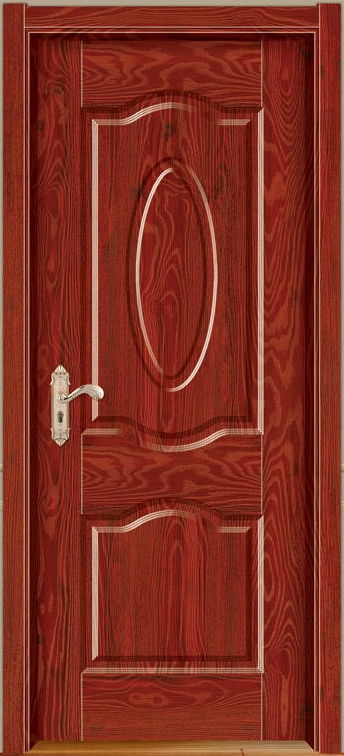 原木(mù)烤瓷門(mén)