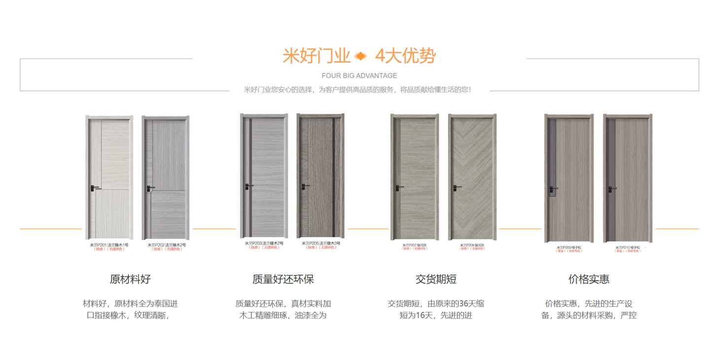 米好(hǎo)門(mén)業(yè)4大(dà)優勢